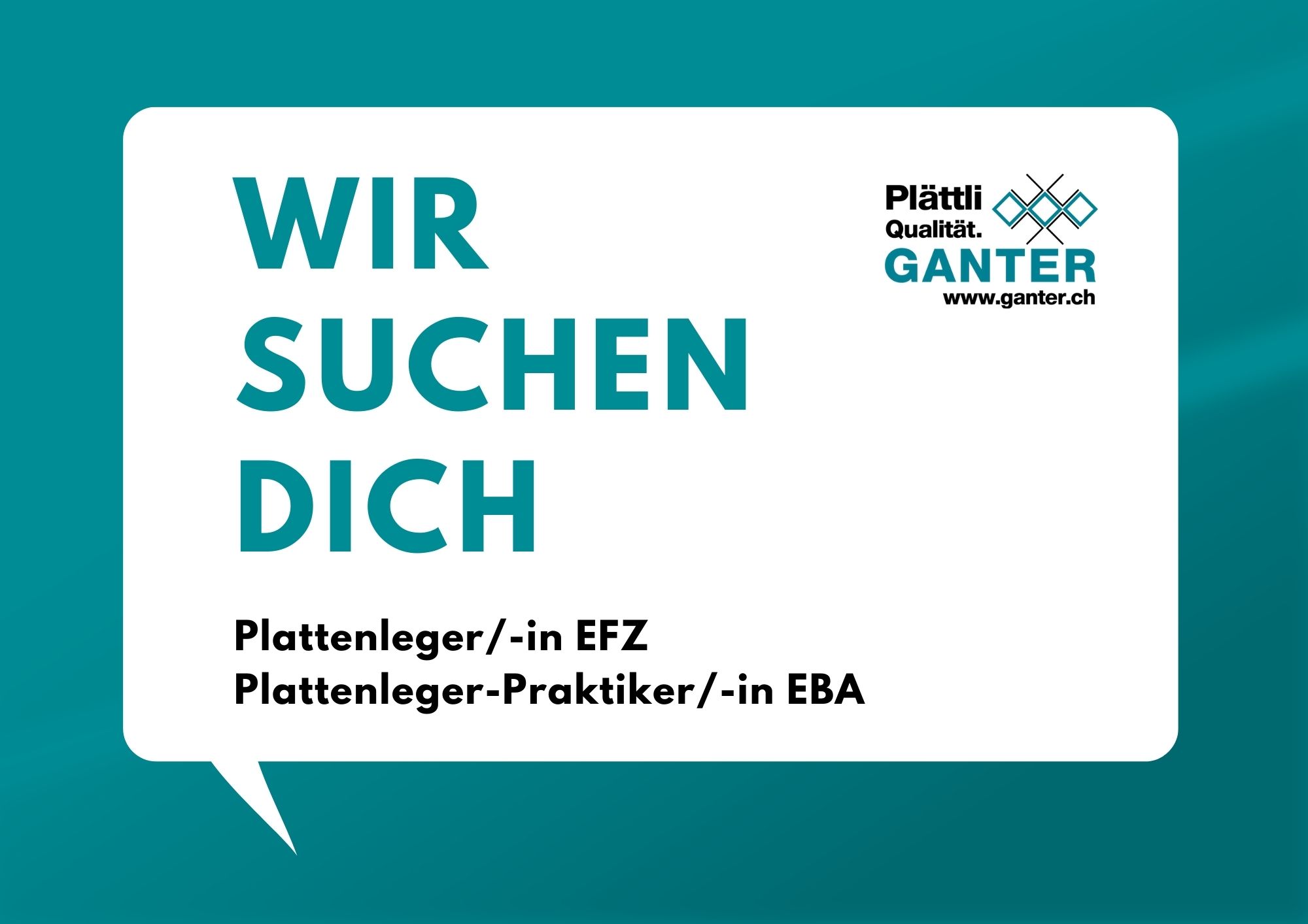 Flyer "Wir suchen Dich"